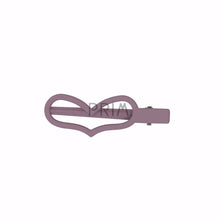 Load image into Gallery viewer, HEIRLOOMS PAINTED HOLLOW HEART CLIP
