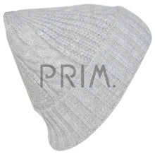Load image into Gallery viewer, MELANGE CABLE BEANIE
