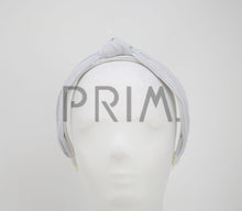 Load image into Gallery viewer, METALLIC RIBBED KNOT HEADBAND
