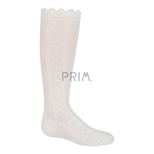 Load image into Gallery viewer, ZUBII TEXTURED BOW KNEE SOCK
