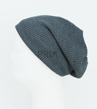 Load image into Gallery viewer, DACEE HEATHERED KNIT RIBBED BEANIE
