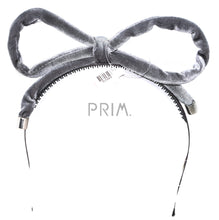 Load image into Gallery viewer, VELVET TUBE BOW HEADBAND
