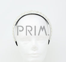 Load image into Gallery viewer, PEARL COVERED HEADBAND
