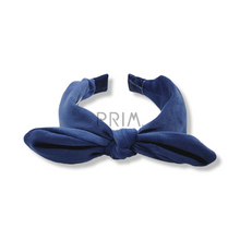 Load image into Gallery viewer, VELOUR BOW HEADBAND
