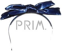 Load image into Gallery viewer, LEATHER PUFFY BOW HEADBAND
