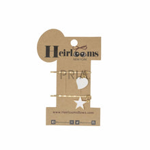 Load image into Gallery viewer, HEIRLOOMS CHARMED BOBBY PIN SET OF 2
