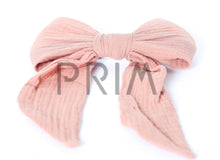 Load image into Gallery viewer, DACEE MUSLIN BOW LARGE CLIP
