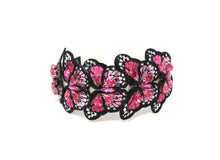 Load image into Gallery viewer, BUTTERFLIES WITH STONES HEADBAND
