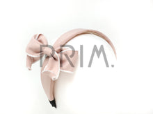 Load image into Gallery viewer, COVERED WITH EDGED BOW HEADBAND
