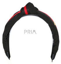Load image into Gallery viewer, PUFFY KNOT SWEATER RIBBON HEADBAND
