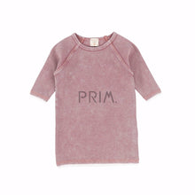 Load image into Gallery viewer, DENIM WASH THREE QUARTER SLEEVE TEE
