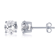 Load image into Gallery viewer, STERLING SILVER SWAROVSKI ELEMENT EARRING
