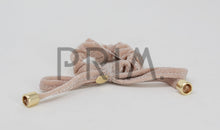 Load image into Gallery viewer, METALLIC GOLD TIP BOW PONY

