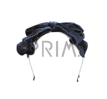 Load image into Gallery viewer, GOLD STRIPE BOW HEADBAND

