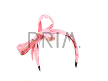 Load image into Gallery viewer, MULTI EDGED DENIM TIE BOW HEADBAND
