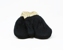 Load image into Gallery viewer, METALLIC KNIT MITTENS

