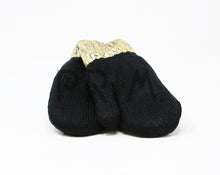 Load image into Gallery viewer, METALLIC KNIT MITTENS
