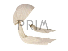 Load image into Gallery viewer, SG COTTON PRETIED GOLDEN LUREX STRIPES
