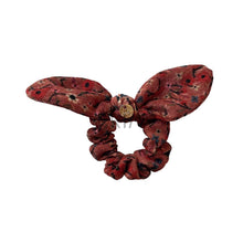 Load image into Gallery viewer, HALO ELSIE PRINTED CORDUROY BOW SCRUNCHIE
