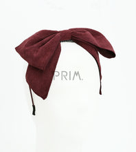 Load image into Gallery viewer, DACEE CORDUROY BOW HEADBAND
