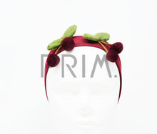 Load image into Gallery viewer, FELT CHERRIES BABY BAND
