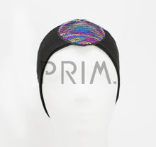 Load image into Gallery viewer, TWO WAY SEQUIN HEART JUNIOR HEADWRAP
