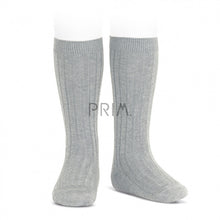Load image into Gallery viewer, CONDOR RIBBED COTTON KNEE SOCK
