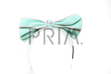 Load image into Gallery viewer, STAND UP TWO TONED BOW HEADBAND
