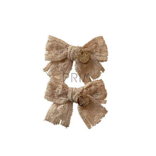 Load image into Gallery viewer, HALO ISLA LACE KNIT BOW DOUBLE CLIP
