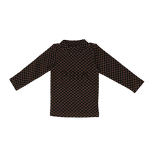 Load image into Gallery viewer, CHECKERED MOCK NECK DRESS
