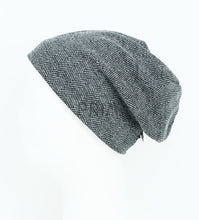 Load image into Gallery viewer, DACEE HERRINGBONE BEANIE
