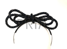 Load image into Gallery viewer, CRYSTAL ROPE BOW HEADBAND
