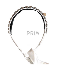 Load image into Gallery viewer, HALO ISABELLA EMBELLISHED TIE BACK HEADBAND
