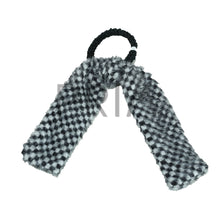 Load image into Gallery viewer, DACEE MOHAIR CHECKERED PONY WITH TAILS
