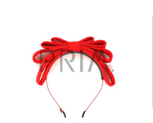 Load image into Gallery viewer, DENIM LAYERED BOW HEADBANDS

