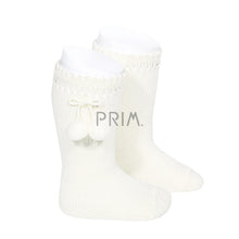 Load image into Gallery viewer, CONDOR POM POM KNEE SOCK
