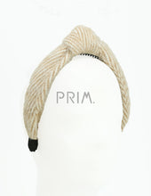 Load image into Gallery viewer, DACEE HERRINGBONE KNOT HEADBAND
