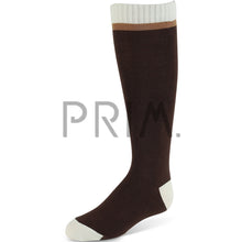 Load image into Gallery viewer, ZUBII BORDERED COLORBLOCK NEE SOCK
