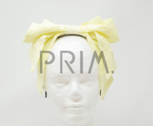 Load image into Gallery viewer, DOTTED SWISS COTTON BOW HEADBAND
