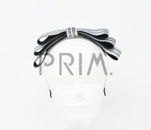 Load image into Gallery viewer, METALLIC TRIPLE BOW HEADBAND
