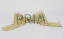 Load image into Gallery viewer, METALLIC TULLE BOW LARGE CLIP
