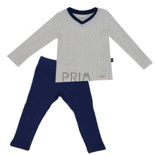 Load image into Gallery viewer, PC RIBBED POLKA DOT PJS
