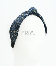 Load image into Gallery viewer, DACEE FLORAL CORDUROY KNOT HEADBAND
