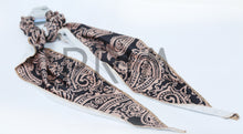 Load image into Gallery viewer, BANDANA PRINTED SCRUNCHY WITH TAILS

