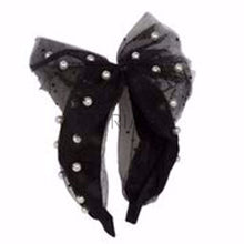 Load image into Gallery viewer, TULLE PEARL HEADBAND
