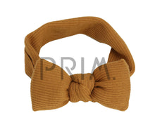 Load image into Gallery viewer, DACEE RIBBED KNIT BOW BABY HEADBAND
