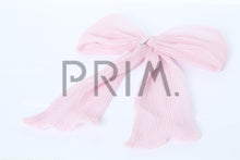 Load image into Gallery viewer, DACEE ACCORDION PLEATED TULLED BOW LARGE CLIP
