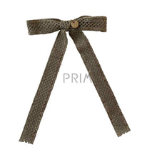 Load image into Gallery viewer, HALO DELLA CHENILLE LACE BOW LONG TAIL CLIP
