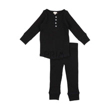 Load image into Gallery viewer, LIL LEGS WAFFLE PJ SET
