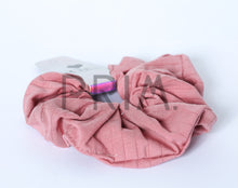 Load image into Gallery viewer, DACEE WIDE RIBBED COTTON SCRUNCHY
